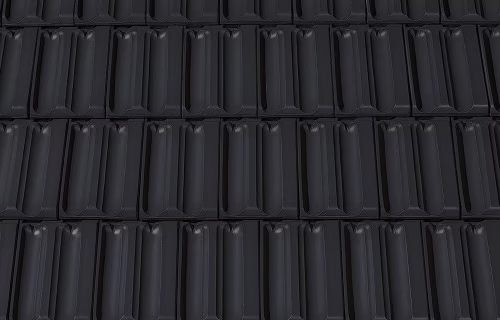 Czarny matowy angobowany