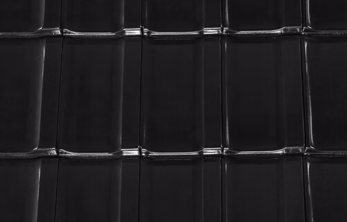 FINESSE Czarna glazurowana